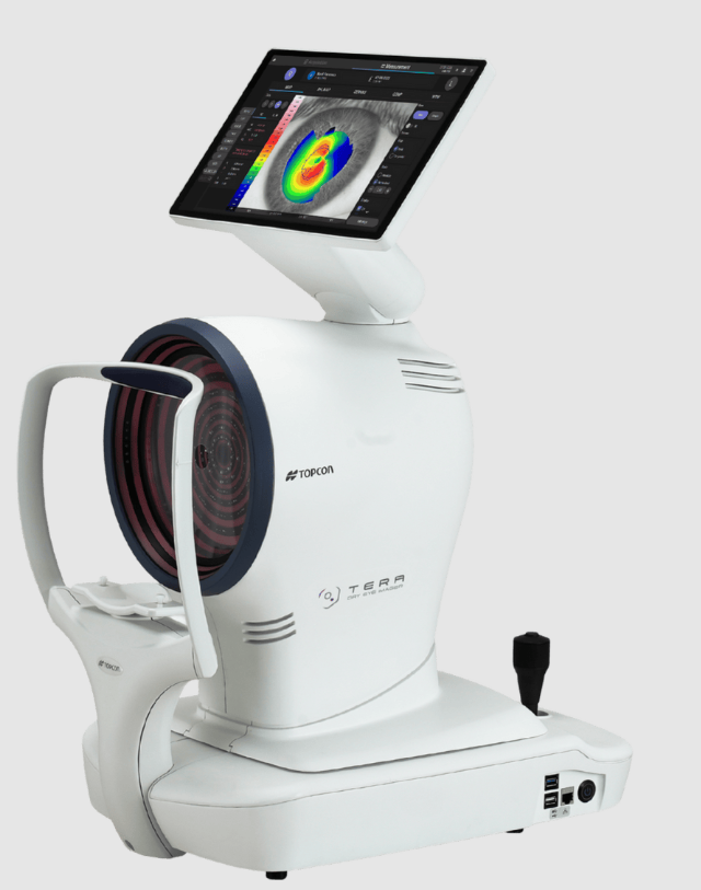 TERA Dry Eye Imager diagnostic machine at Luxe Eye Care Houston
